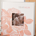 Hardcover with photo frame: Dear Mum