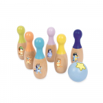 Bluey Wooden Skittle Set