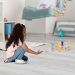 Bluey Wooden Skittle Set