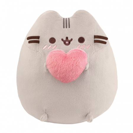 Pusheen Holding Heart